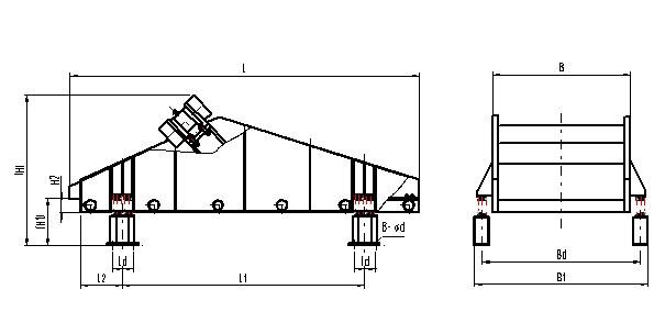 振動電機(jī)式振動脫水篩結(jié)構(gòu)圖紙 振動電機(jī)式振動脫水篩結(jié)構(gòu)圖紙