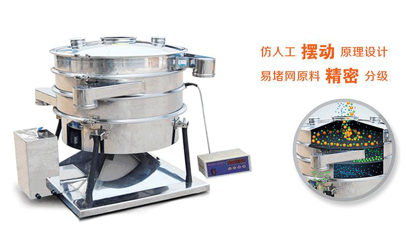 砂糖圓形搖擺篩廠家哪家好,價(jià)格是多少！